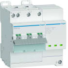 Hager - Parafoudre de type 2 avec disjoncteur associé Imax 15kA 3P+N 5modules