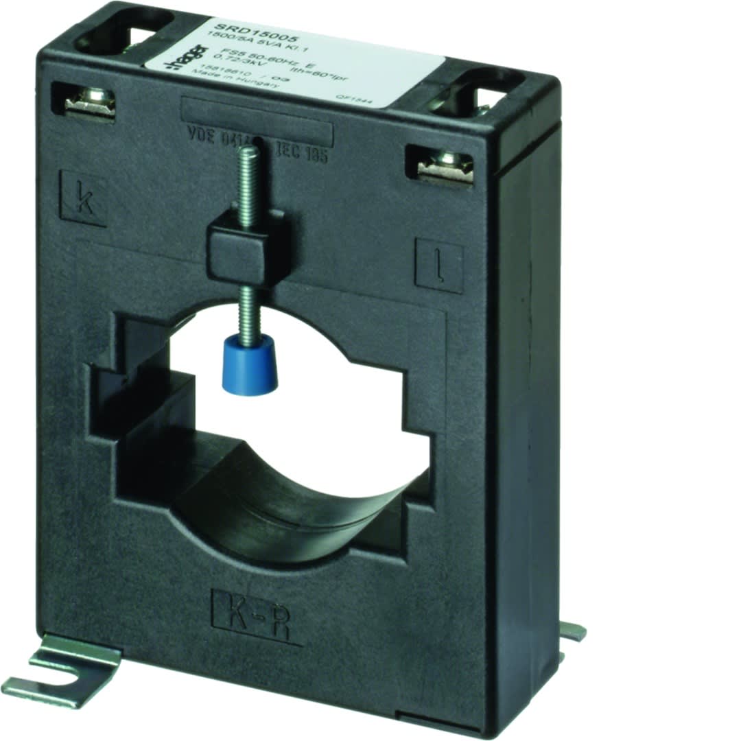 Hager - Transformateur de Courant à barre/câble passant BG 613 1500/5A 5VA Classe 1