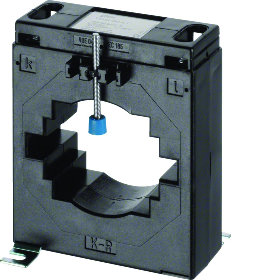 Hager - Transformateur de Courant fermé barre/câble passant BG 814 1250/5A 15VA Classe 1
