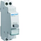 Hager - Bouton poussoir à impulsion 1O+1F 16A 1 module