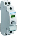 Hager - Bouton poussoir à accrochage 0O+2F 16A + voyant LED 230 - 230VAC Vert 1 module