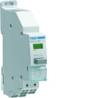 Hager - Bouton poussoir à accrochage 0O+1F 16A + voyant LED 230VAC Vert 1 module QCPB
