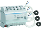 Hager - Indicateur de consommations KNX avec 3 tores