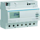 Hager - Compteur divisionnaire triphasé direct 100A avec sortie KNX