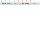 Hager - Barre de pontage 6mm² 8 contacts pour TXM620D, TYM620D et TYMS620D