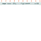 Hager - Barre de pontage 6mm² 8 contacts pour TXM620D, TYM620D et TYMS620D