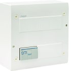 Hager - Coffret de communication gamma+ éco 8xRJ45 Grade 2TV