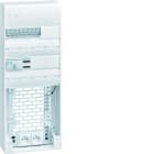 Hager - Coffret VDI Gamma+ 2 rangées 26 modules 8xRJ45 + platine Grade 3TV