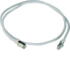 Hager - Cordon de brassage RJ45/RJ45 Grade 3 longueur 1m