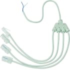Hager - Cordon répartiteur téléphonique 4xRJ45