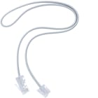 Hager - Cordon téléphone RJ11/RJ45 longueur 0.50m
