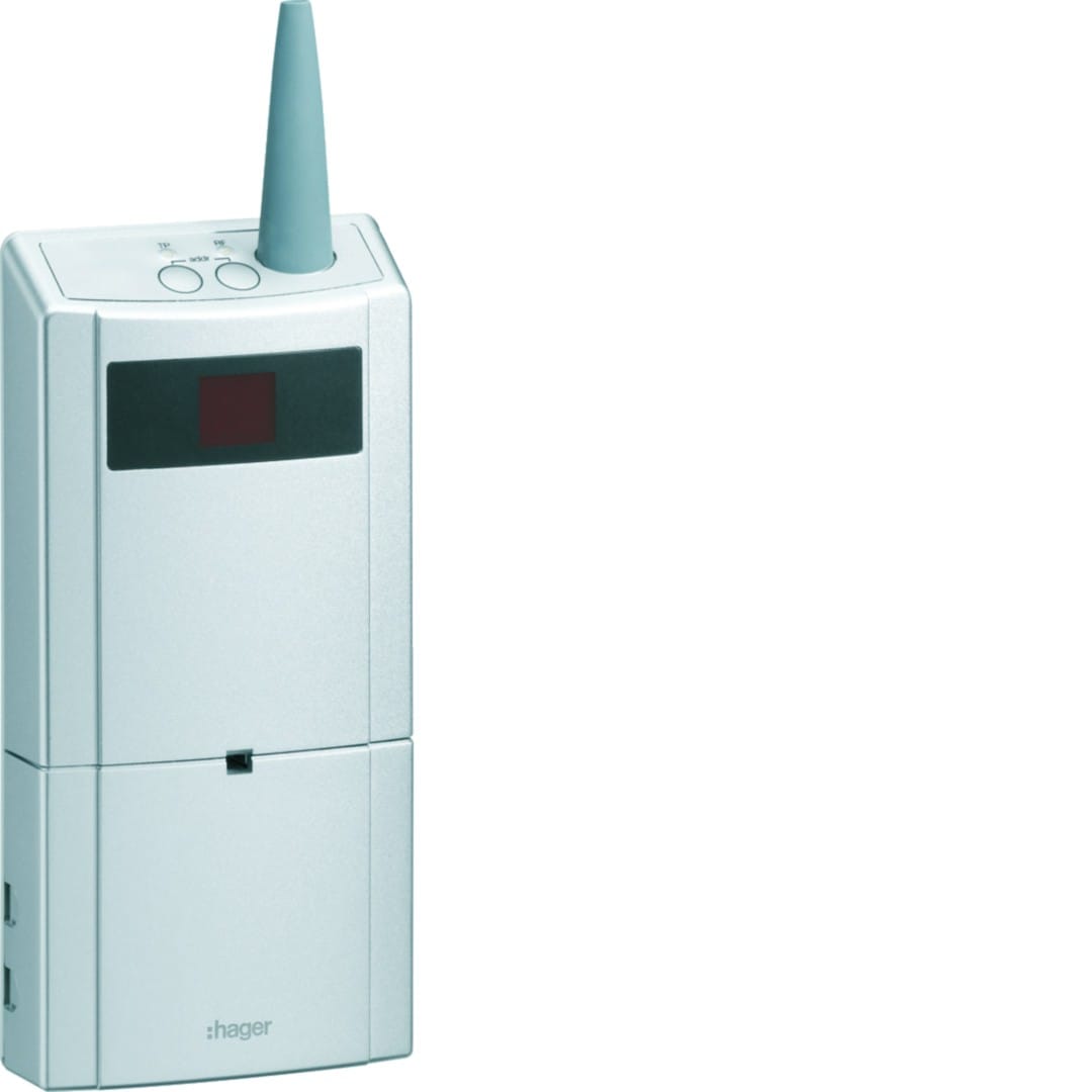 Hager - Coupleur de média KNX pour connecter micromodules TRMxxx à l'installation KNX