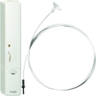 Hager - Sonde de luminosité et crépuscule blanc KNX radio QL