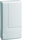Hager - Module de commande mural KNX radio étanche IP55 2 sorties filaires 10 A