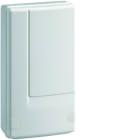Hager - Module de commande mural KNX radio étanche IP55 2 sorties filaires 10 A