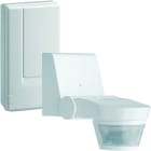Hager - Kit Détecteur infrarouge blanc + 1Sortie 10A KNX radio quicklink
