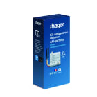 Hager - Kit va et vient variateur toutes charges KNX radio