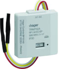 Hager - micromodule 2 entrées filaires à encastrer avec alimentation sur pile, KNX radio