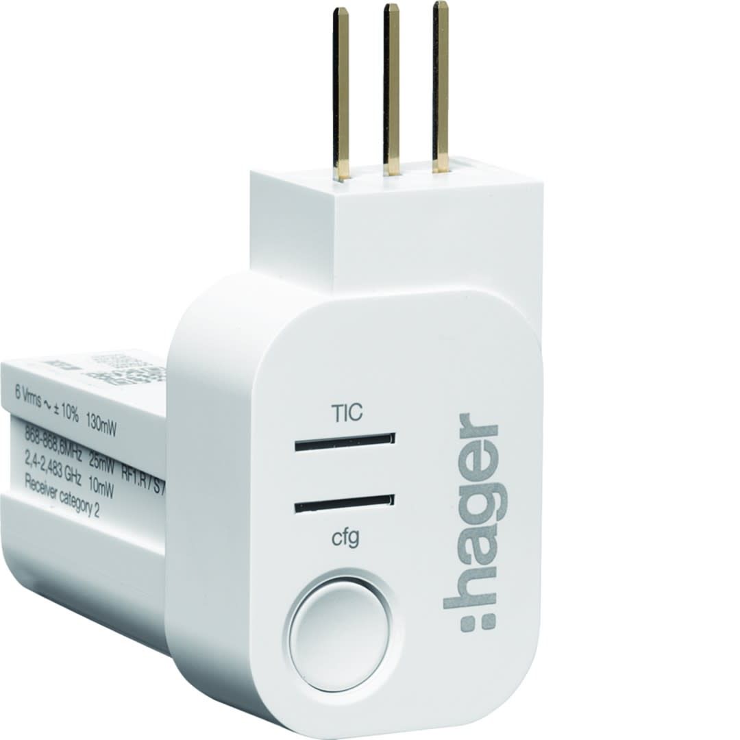 Hager - Émetteur-récepteur Radio-Frequence, Télé-Information Client (TIC)