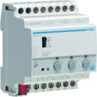 Hager - actionneur d'éclairage 1-10V 3 sorties KNX filaire