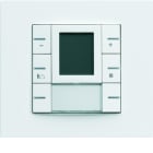 Hager - Thermostat KNX multifonctions avec afficheur blanc