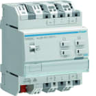 Hager - Actionneur KNX 4 sorties volets et stores à bannes pour moteur 6A/230V