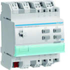 Hager - Actionneur KNX 4 sorties 4A/230V configuration Mode ETS uniquement