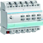 Hager - Actionneur KNX 8 sorties volets et stores à bannes pour moteur 6A/230V