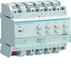 Hager - Actionneur KNX Secure 8 sorties 16A/230V configuration Mode Easy/ETS