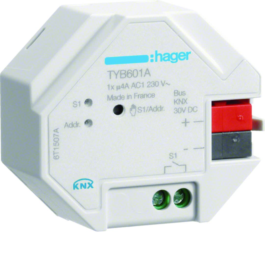 Hager - 1 sortie 4A filaire à encastrer