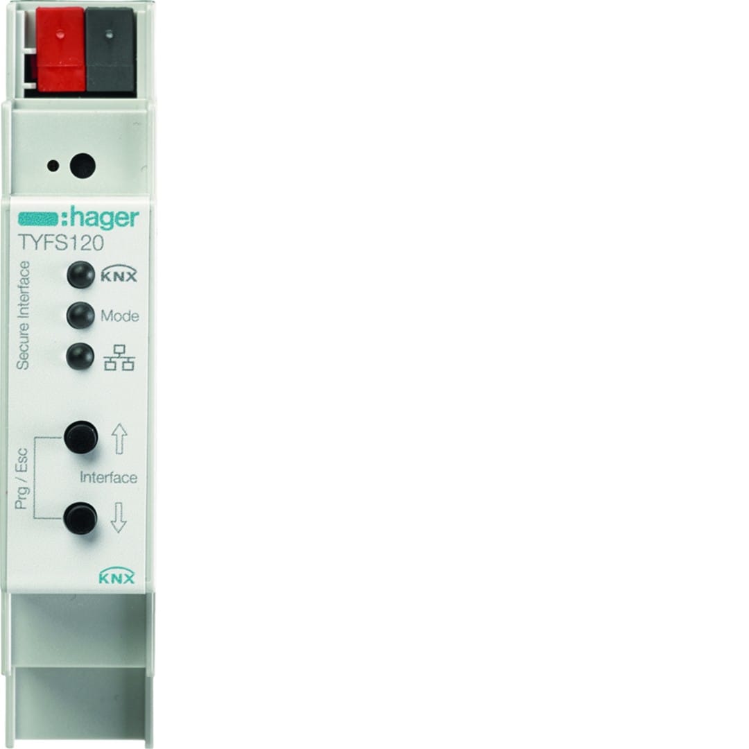 Hager - Interface de communication et connexion TP KNX/IP Secure