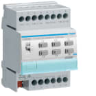 Hager - Régulateur KNX 6 sorties chauffage TRIAC configuration en mode ETS uniquement