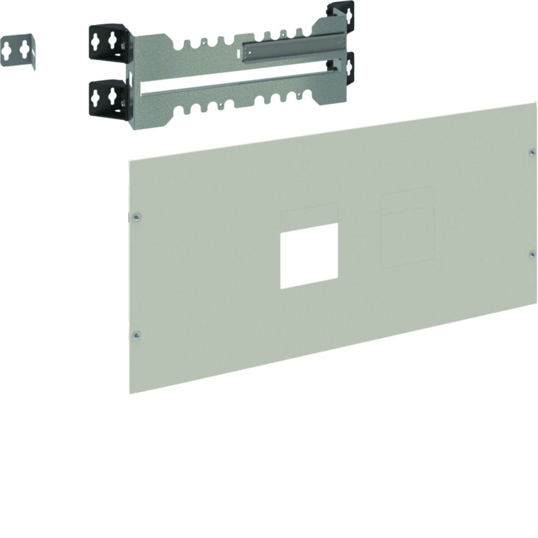 Hager - kit 1xBM quadro.system H3+P250, 350x300, vertical, débrochable, sans diff