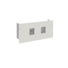 Hager - Kit vertical 3xP250, quadro.evo, 800x300 avec interverrouillage