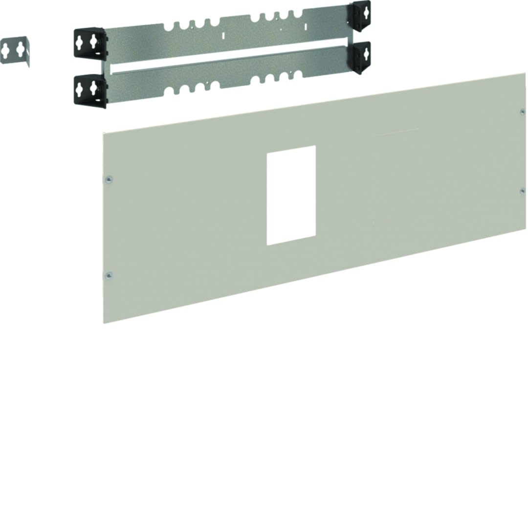 Hager - kit 2xBM Quadro.system H3+P630, 600x400, vertical, motorisé, sans diff