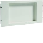 Hager - Plastron.evo,pour coffret métallique,creusé,400x600mm