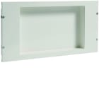 Hager - Plastron.evo,pour coffret métallique,creusé,400x600mm