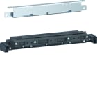 Hager - Support barre Quadro4-Quadro5 4P 160-250-630A arrière à plat