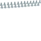 Hager - Vis,quadro system,seul-autotaraudeuse,pour coffret métallique,M6x10mm,25pièces