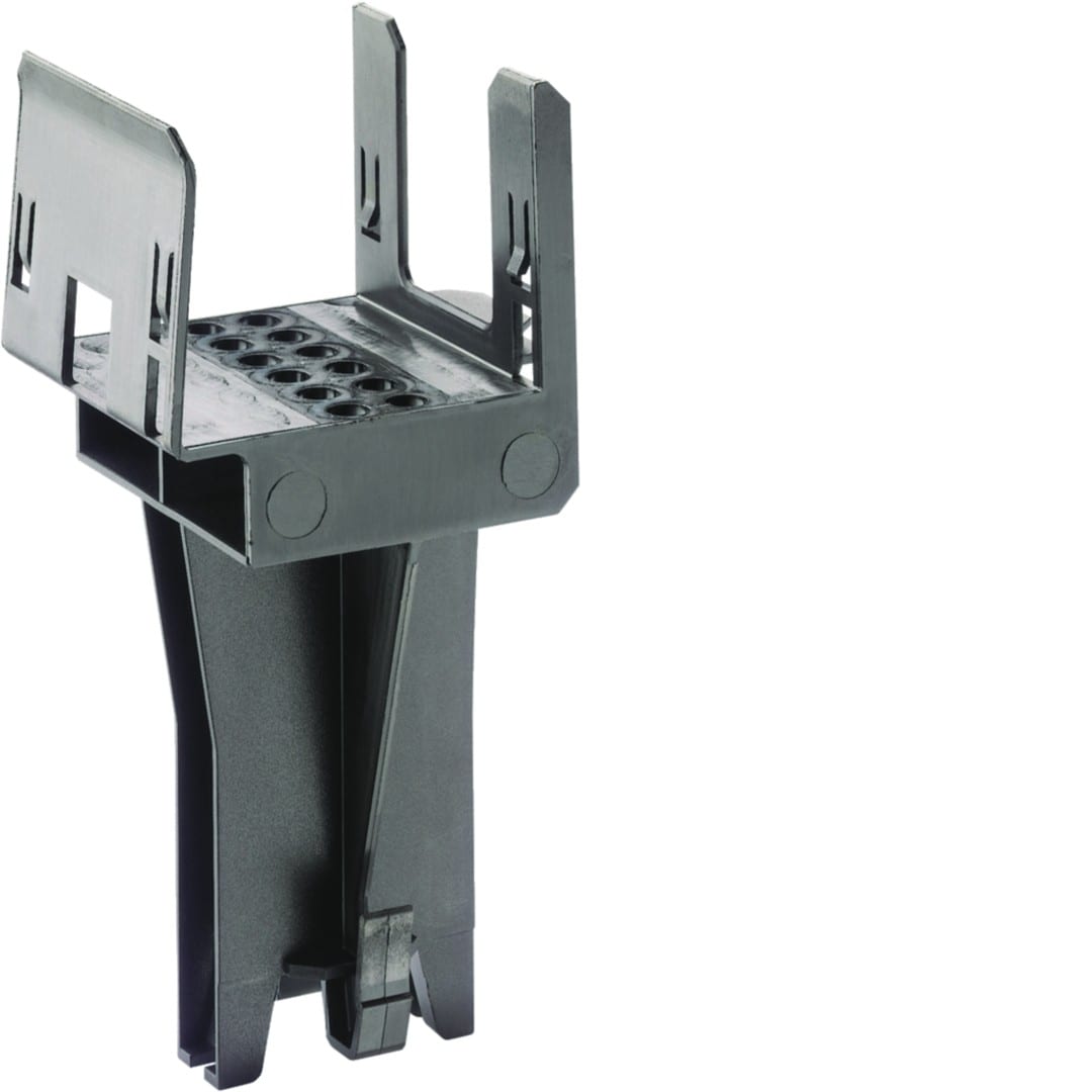 Hager - Support de fixation de goulotte de câblage verticale pour quadro4 quadro5