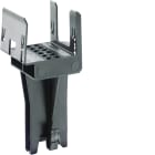 Hager - Support de fixation de goulotte de câblage verticale pour quadro4 quadro5