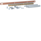 Hager - Kit connecteur de départ de terre à vis largeur 245mm pour quadro
