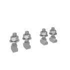 Hager - Vis tête marteau, quadro.evo M8x40mm,50Pz