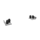 Hager - Kit de transformation classe II pour kit pour appareil HW1 quadro evo