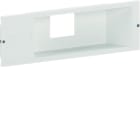 Hager - Plastron Sx L600 pour unité fonctionnelle P250 cde rotative a/s bloc diff