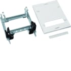 Hager - Unité d'équipement modulaire 10 modules et rail bornier 300x250mm pour univers