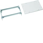 Hager - Unité d'équipement 44 modules sur 2 rangées pour bornier 300x500mm pour univers