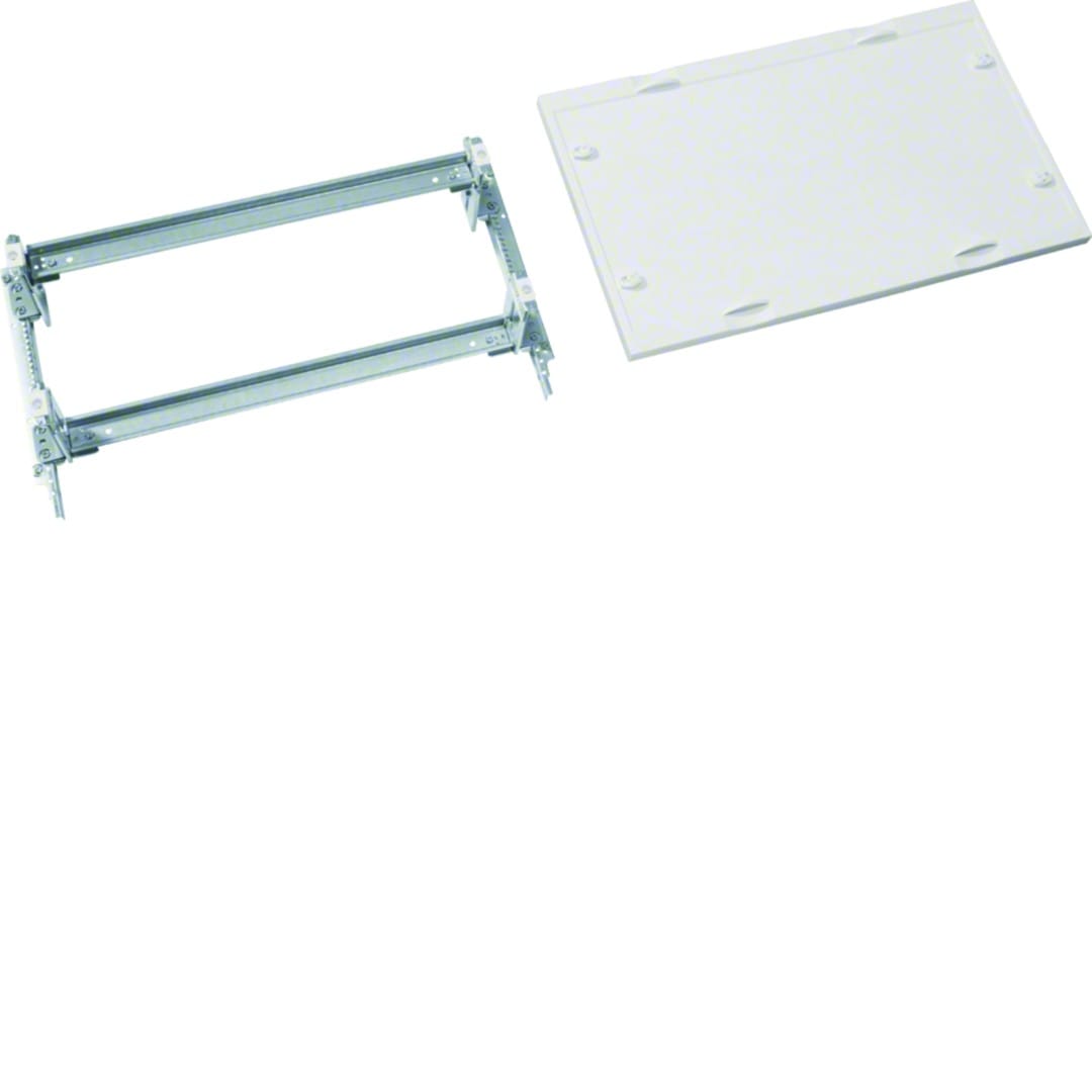 Hager - Unité d'équipement 44 modules sur 2 rangées pour bornier 300x500mm pour univers