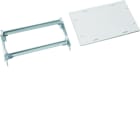 Hager - Unité d'équipement 44 modules sur 2 rangées pour bornier 300x500mm pour univers