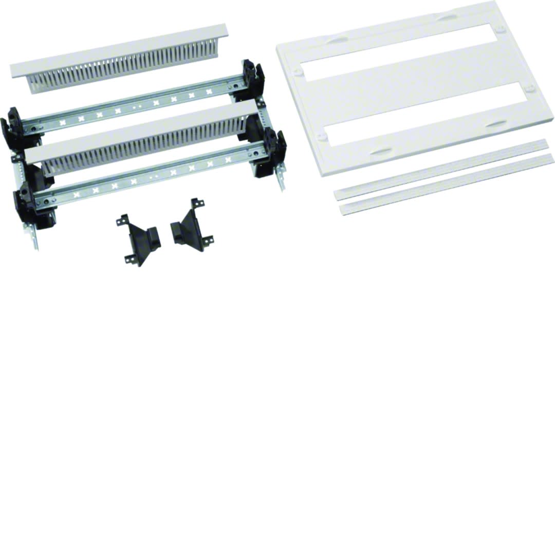 Hager - Unité d'équipement modulaire goulotte 48 modules sur 2 rangée 300x500mm univers